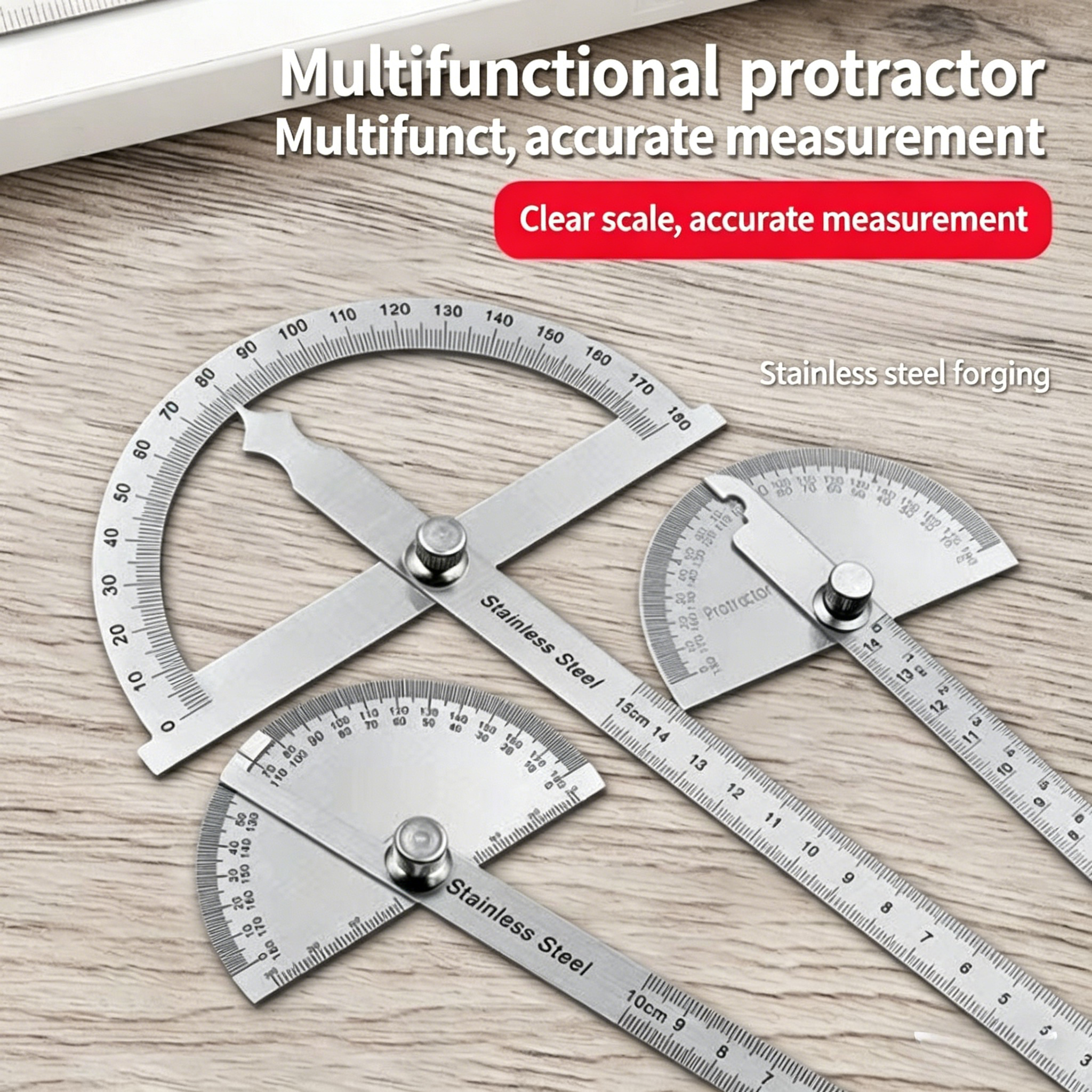 Workshop Measuring Tools - Esquadro de Aço Inoxidável de Alta