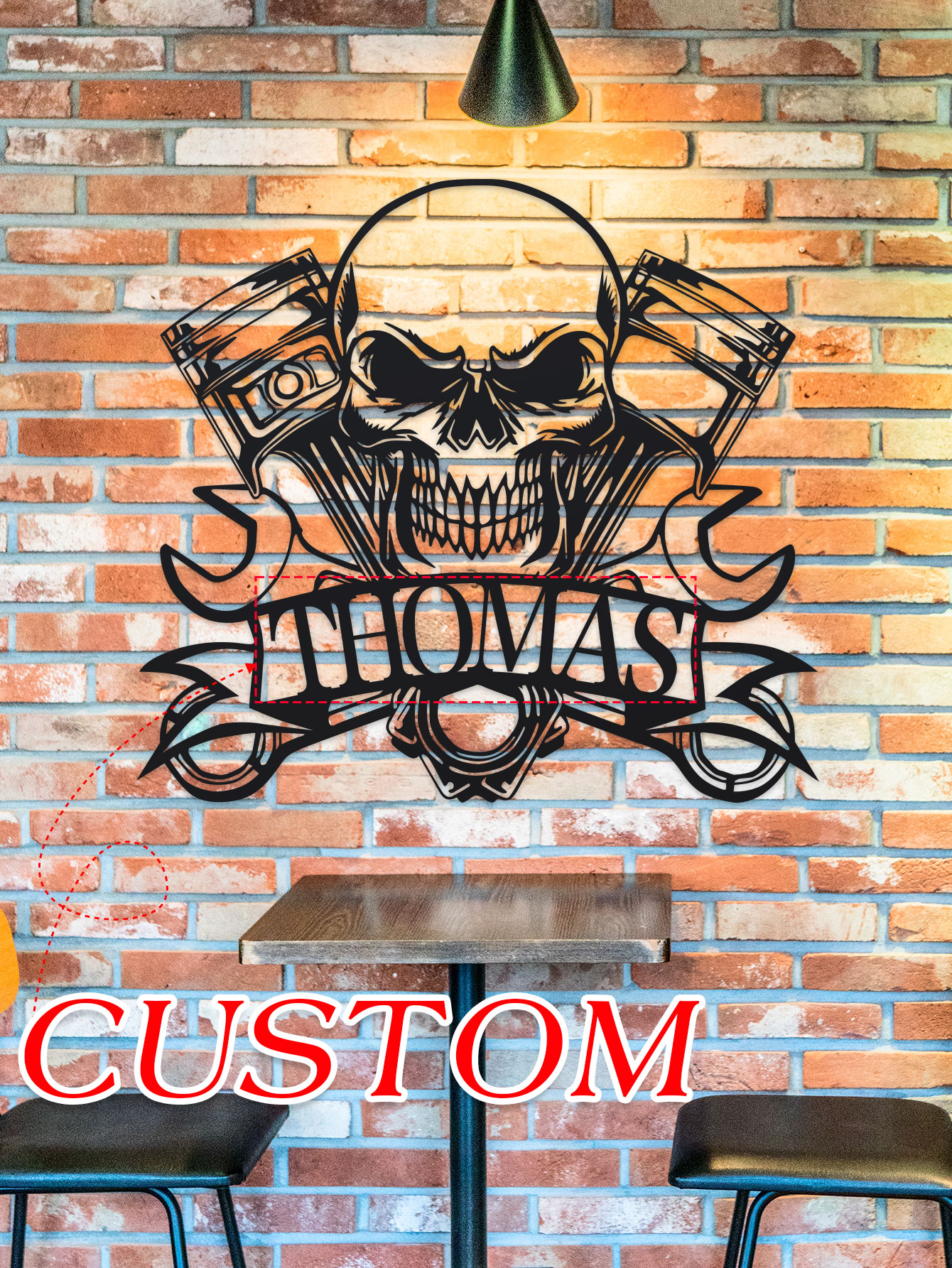 Workshop Tools And Names - [Favorito ao cliente] Arte de parede