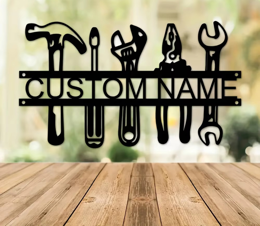 Nome personalizado estilo indu - Workshop Tools And Names avaliação e preço