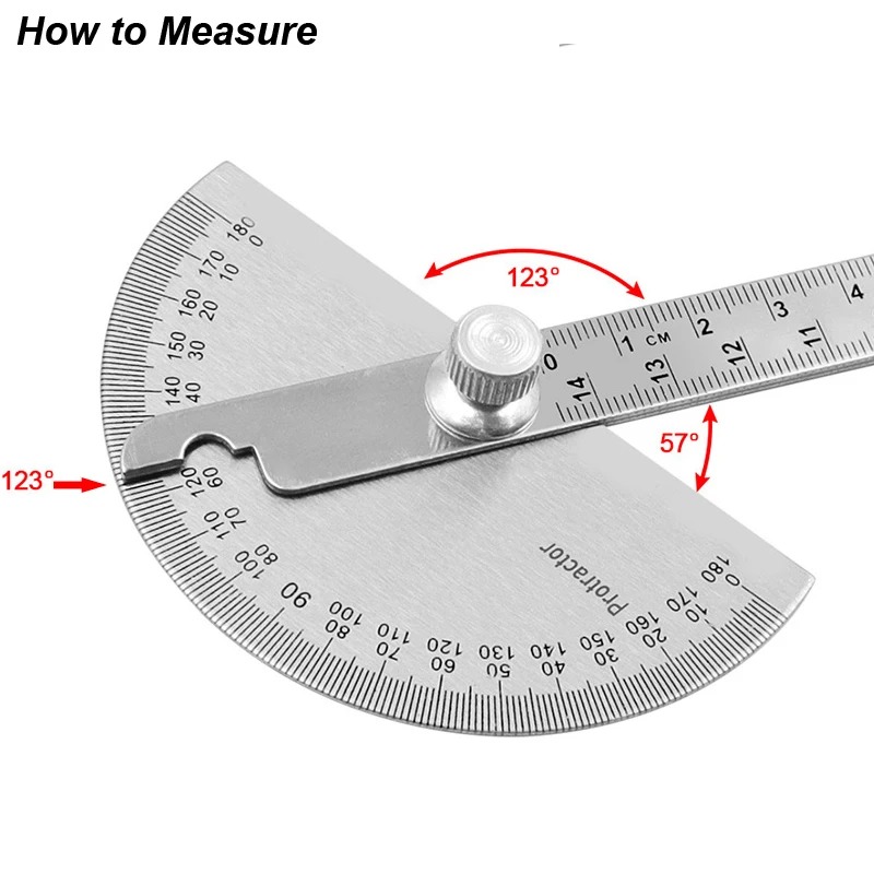 Transferidor de Ângulos de 180 - Workshop Measuring Tools avaliação e preço