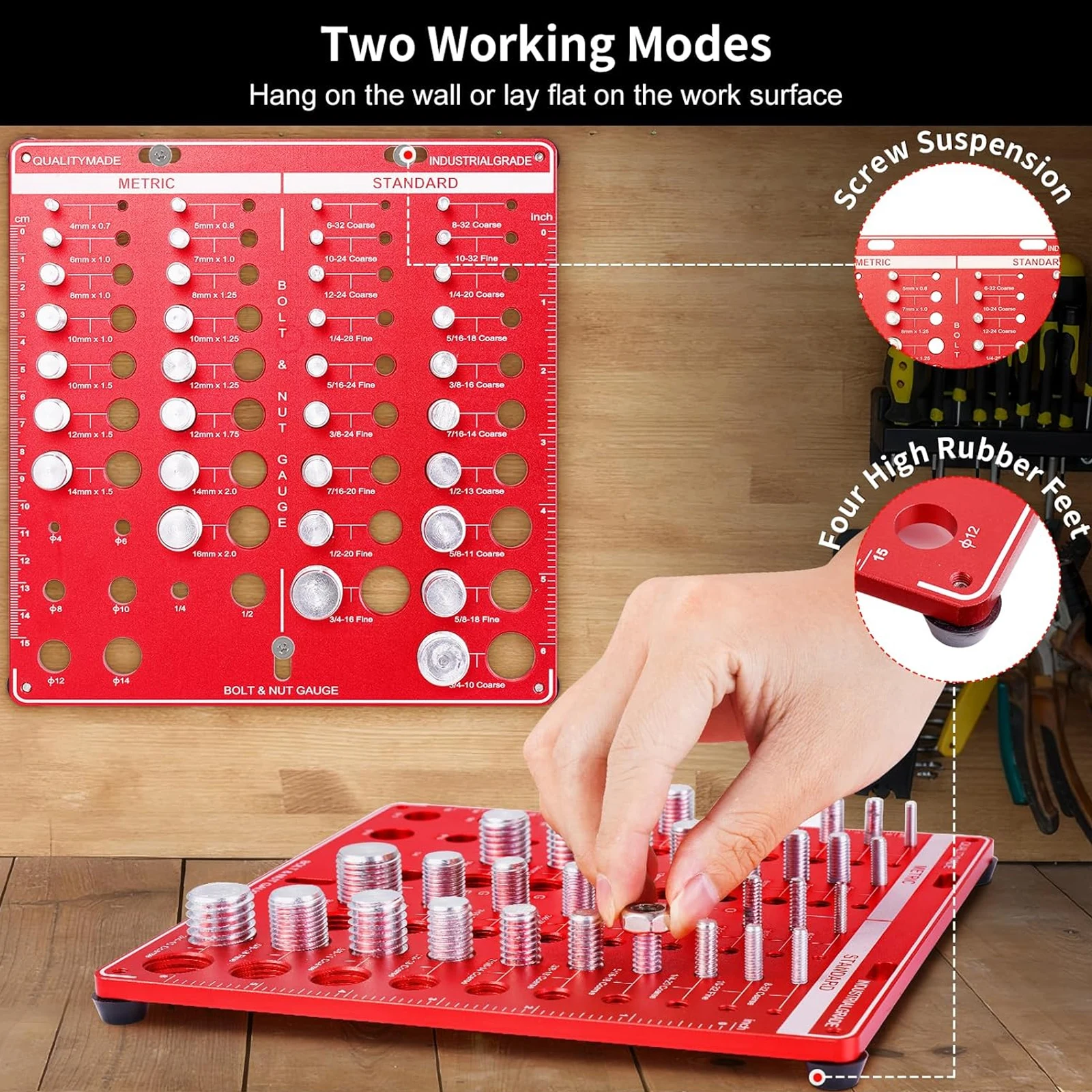 Conjunto de Calibres de Rosca  - Workshop Measuring Tools avaliação e preço