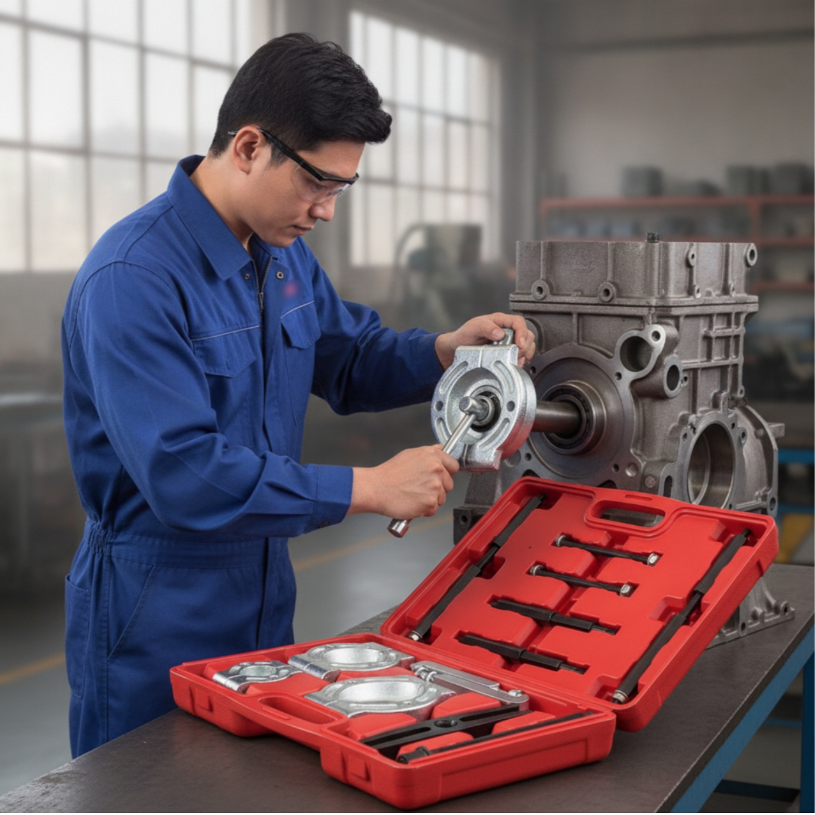 Conjunto de Extratores de Rola - Tools In Mechanic Workshop avaliação e preço