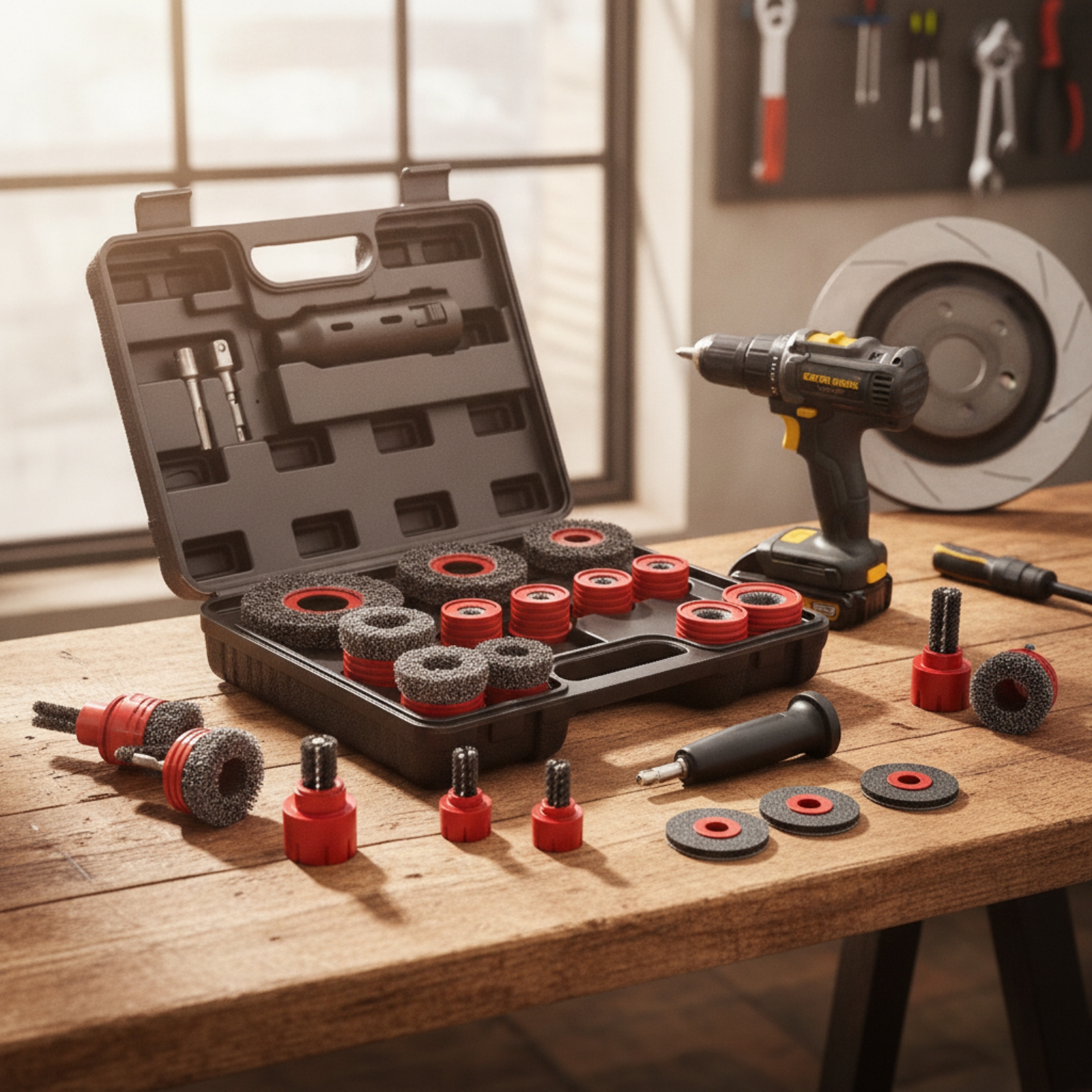 Kit de 15 Escovas para Limpeza - Tools In Mechanic Workshop avaliação e preço