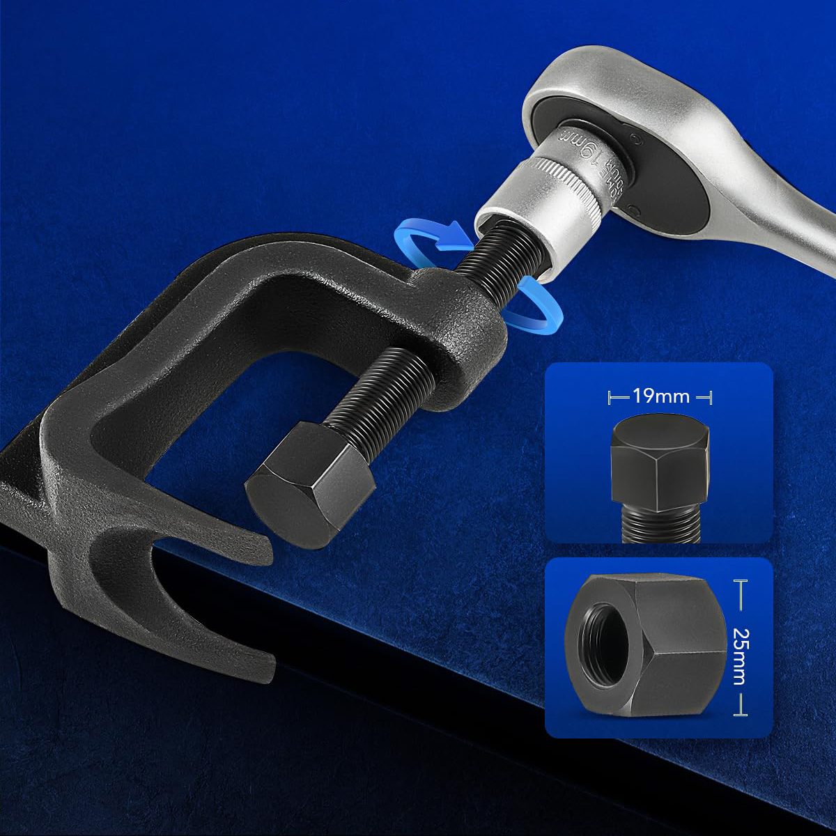 Junta esférica remover ferrame - Tools In Mechanic Workshop avaliação e preço