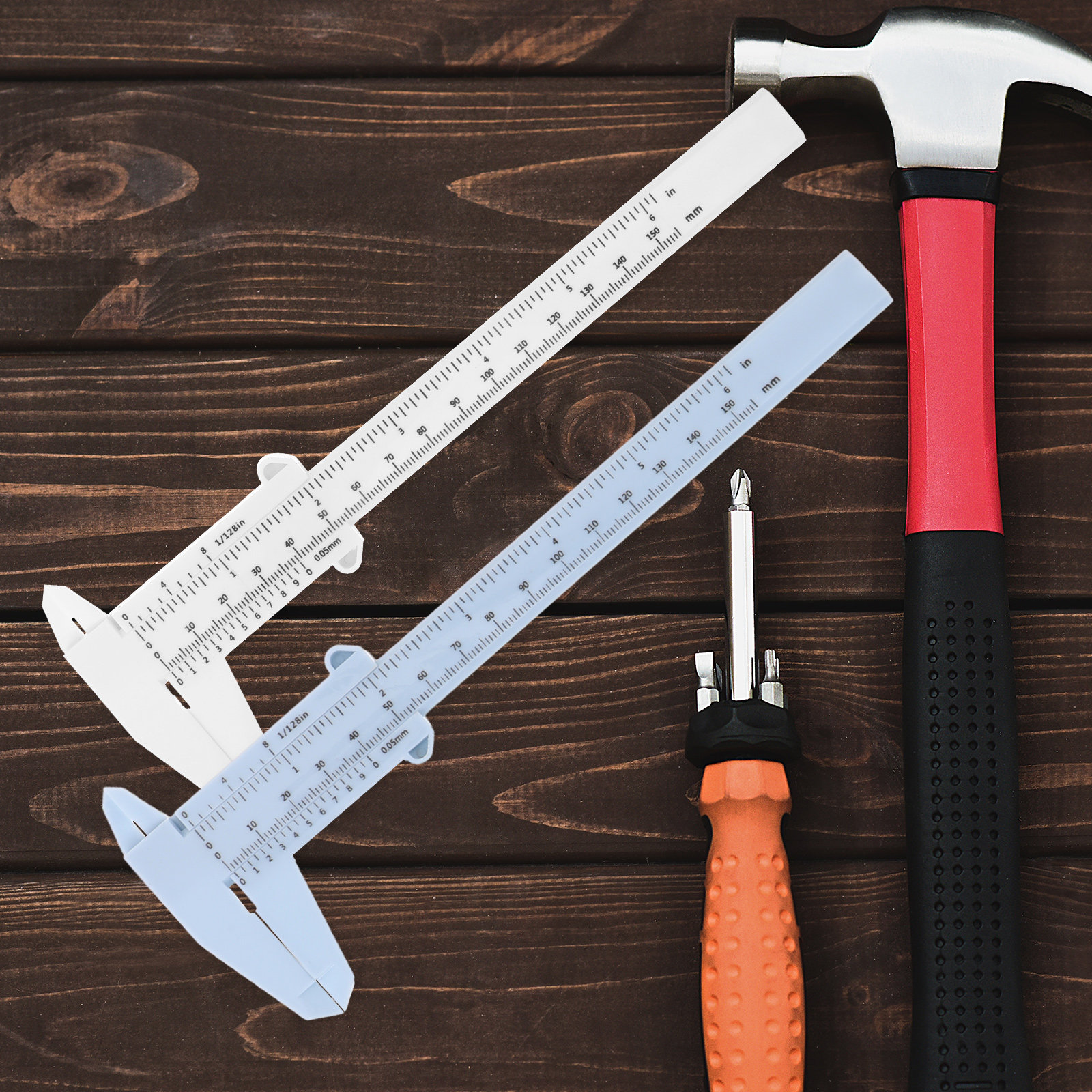 4 Peças de Paquímetros de Plás - Workshop Tools Engineering avaliação e preço